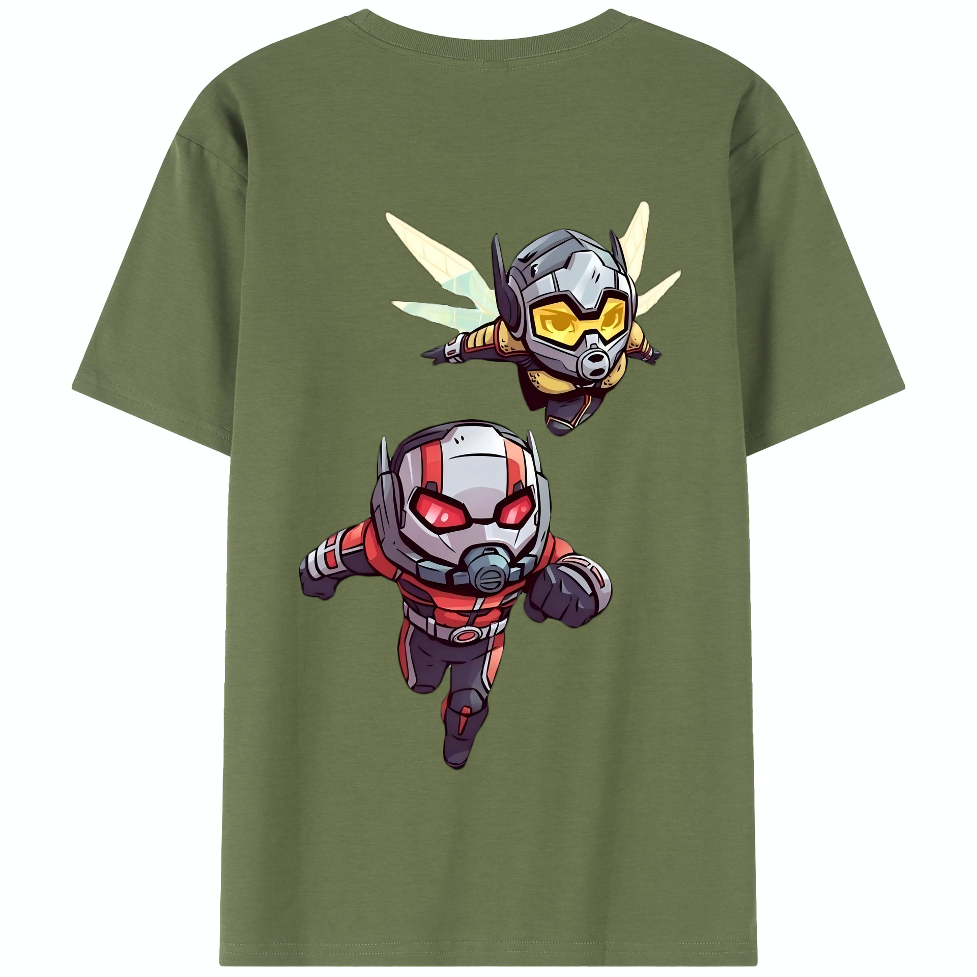 （画像用） アベンジャーズ The Avengers 綿100％半袖Tシャツ（背面プリント）